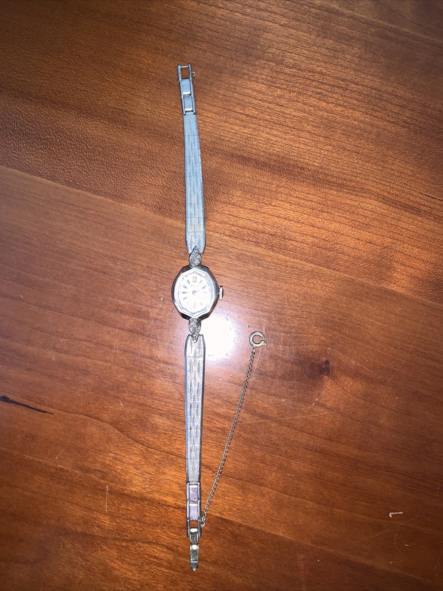 Vintage Women's Elgin Watch 10K RGP Bezel 10K