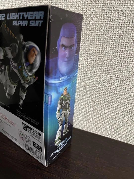 Figura de acción S.H.Figuarts Buzz Lightyear (traje alfa) Bandai Toy Story JP Foto 3 de 4