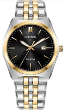 Citizen Men's Classic Corso Eco-Drive Watch, 3-Hand Date, Luminous Hands