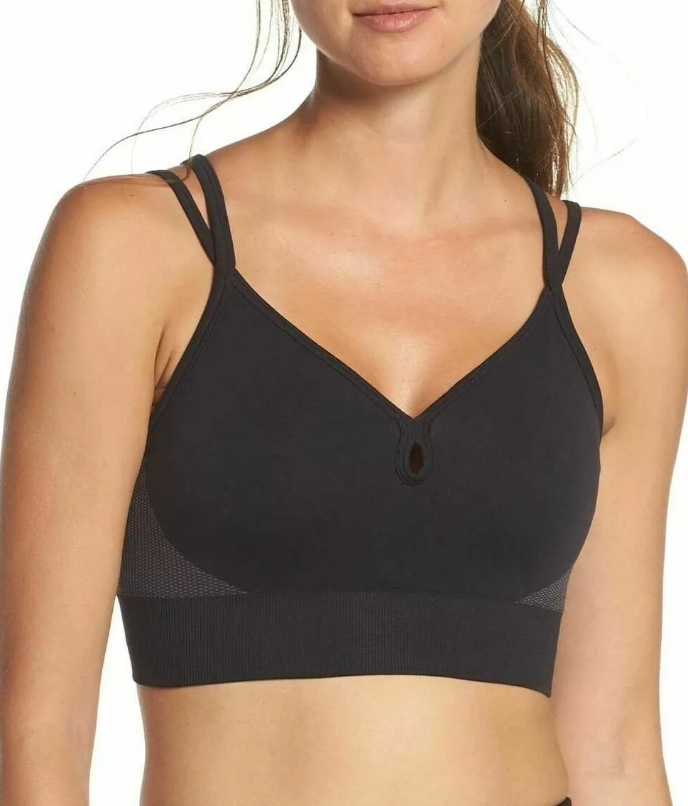 *797 Zella Women’s Rhythm Sports Bra Size M runs small; order one size up.