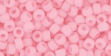 8/0, Toho Seed Beads, 145F, Ceylon Frosted INNOCENT PINK, 10 grams, TR-08-145F
