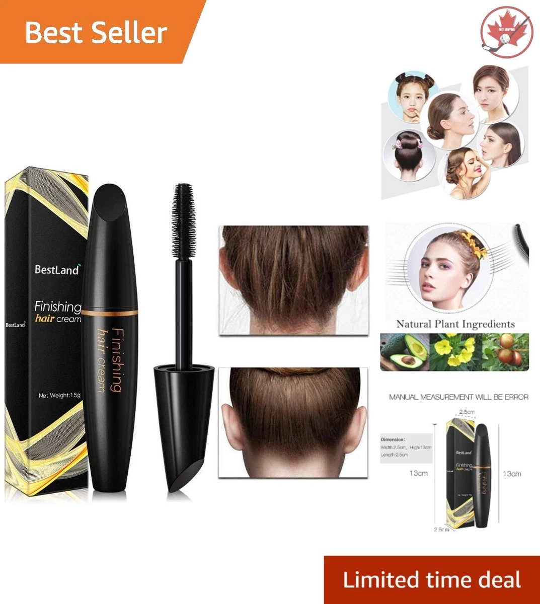 Hair outlet finishing stick