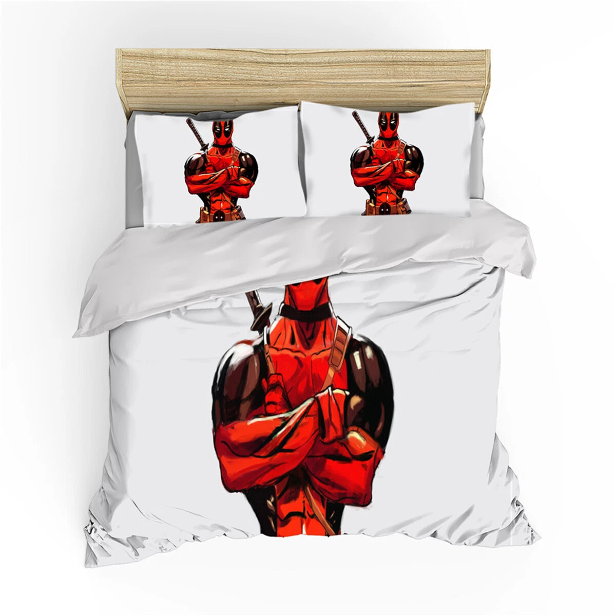 Deadpool Bedding Set, Bedroom Decoration