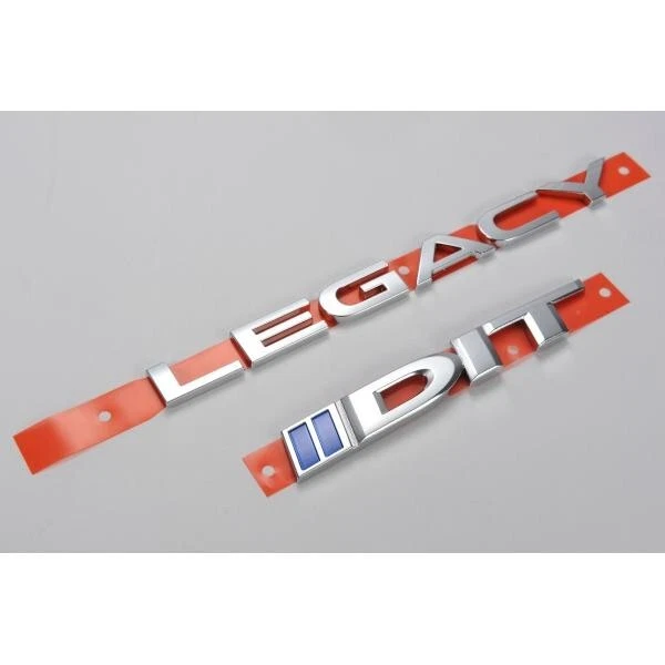 Original Subaru emblema trasero Legacy DIT wagon STi 93073AJ710 Foto 2 de 4