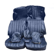 Sitzbezüge Bezüge  für Mercedes W123 T-Modell 1/2. Serie blau