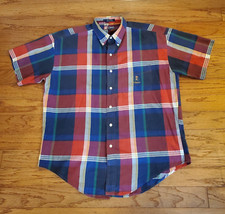 VTG Ralph Lauren Men's Striped Custom Fit Button Down Long Sleeve Shirt 16.5- L