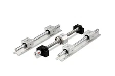 CNC Ball Screw SFU Nut HOUSINGS BK FK EK Coupler SBR Linear Rail UU Bearing Lot