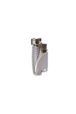 Larchmont Whistler Triple Torch butane Windproof Cigar Lighter Gun Metal