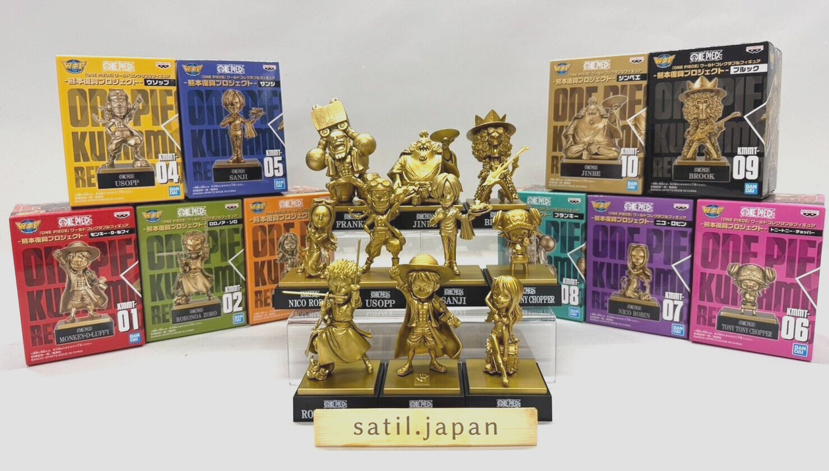ONE PIECE WCF World Collectable Figure Kumamoto Bronze statue ONE PIECE WCF World Collectable Figure Kumamoto Bronze statue