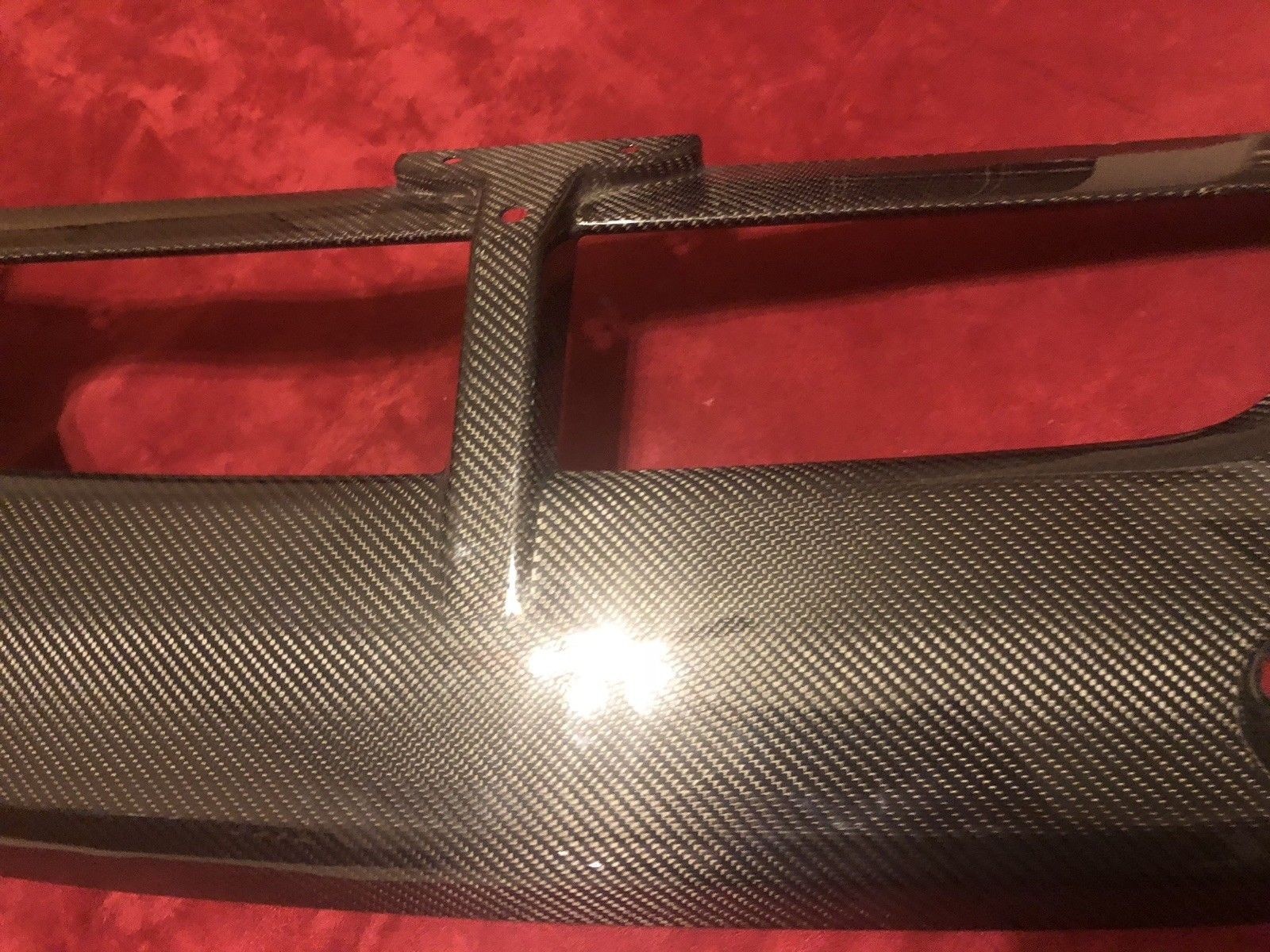Aston Martin Vanquish Rear Deck Lid Carbon Fiber Diffuser Lower Lip 14 15 16 17 