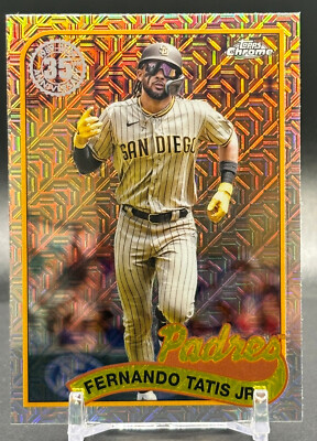 2024 Topps Series 2 #2T89C-35 Fernando Tatis Jr. San Diego Padres Mojo Refractor