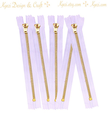 3 5 10 pcs Jeans #5 Closed End Metal Zippers Locking Slider 9", 10", 11" inch - Picture 25 of 52
