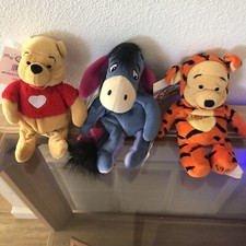 Disney Winnie The Pooh In Tiger Costume Retire  Pooh 8  Bean Bag NWT