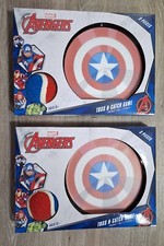 Two sets of New Marvel Toss  Catch Kid Paddle Ball 3Piece Set Indoor Outdoor