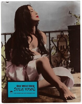 Nancy Kwan  Die Welt der Suzie Wong  Portrait  orig. AHF #21  leggy