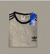 Image of ADIDAS ORGINALS ADICOLOR THREE STRIPES BRAND NEW SHORT SLEEVE T-SHIRT FOR MENS