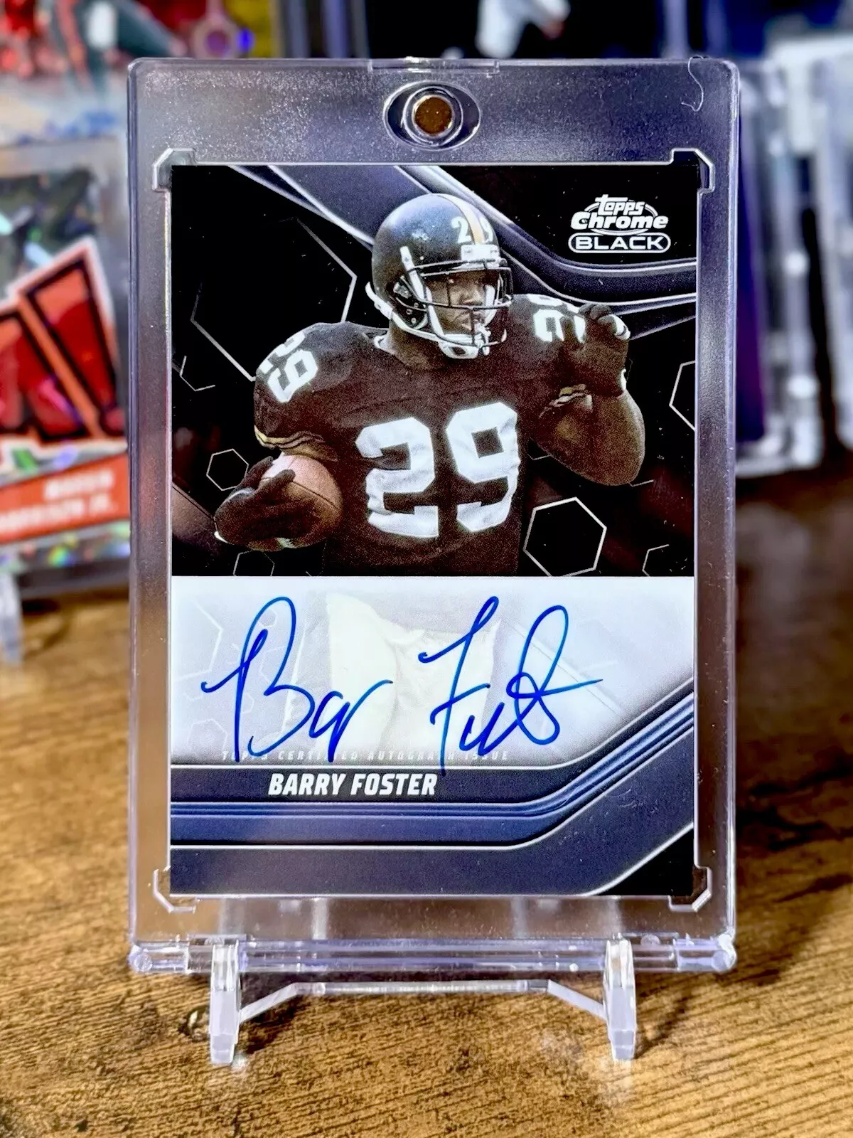 Barry Foster trading card