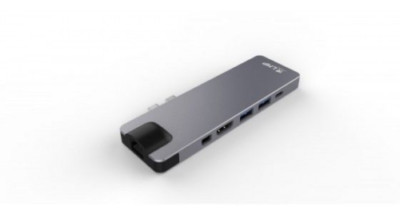 LMP 4K 8-port USB-C Compact Dock  HDMI, Mini-DP, Ethernet, USB 3.0, SD, microSD