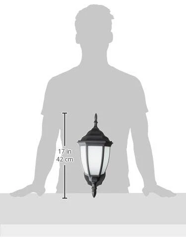 Generation Lighting 89940EN3-12 Bakersville Outdoor Wall One - Light Black - Picture 4 of 4