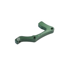 Reverse IS-PM 203 Rear Disc Brake Adapter - Green Forged Aluminum