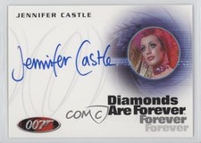 2013 James Bond: Artifacts & Relics Horizontal Jennifer Castle #A235 Auto 1d7a