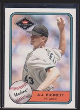 A.J. Burnett Cards Inserts Vintage Premium Collection LOOK