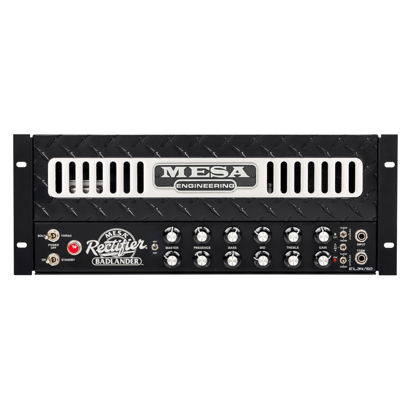 Mesa Boogie Badlander 50 Rackmount Head - Rhren Topteil fr E-Gitarre 565690₽