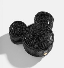 NEW Baublebar Disney Mickey Mouse Jewelry Storage Case In Black