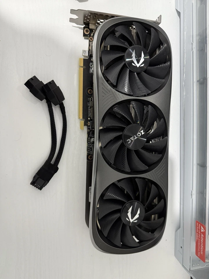 ZOTAC GeForce RTX 4070Ti Trinity 12GB GDDR6X Graphics Card - Image 4 of 4