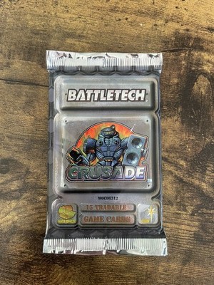 Battletech CCG TCG Card Game Sealed Pack Crusade Expansion