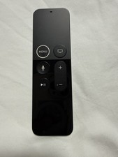 Apple Siri Remote EMC 3186 for Apple TV Wireless Voice Control Black/Silver