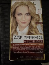Loreal Age Perfect by Excellence Permanent Hair Color 8N MEDIUM NATURAL BLONDE