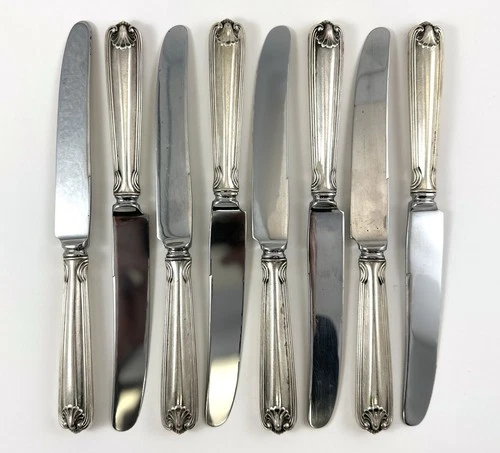 8 Towle Benjamin Franklin Sterling Silver Hollow Handle Knives, 8 7/8 in.