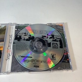 F1 World Grand Prix (Sega Dreamcast, 2000) CIB Complete Tested & Working