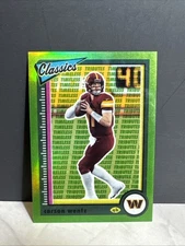 CARSON WENTZ 2022 CLASSICS TIMELESS TRIBUTES GREEN PREMIUM /20