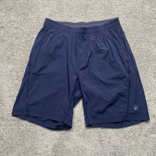 Rhone Mako Athletic Stretch Performance Fabric Shorts Mens Medium Drawstring