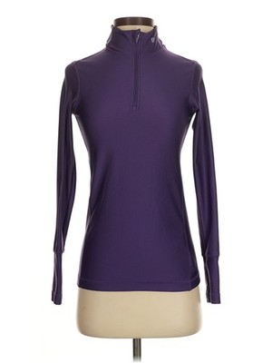 Layer 8 Women Purple Turtleneck Sweater S