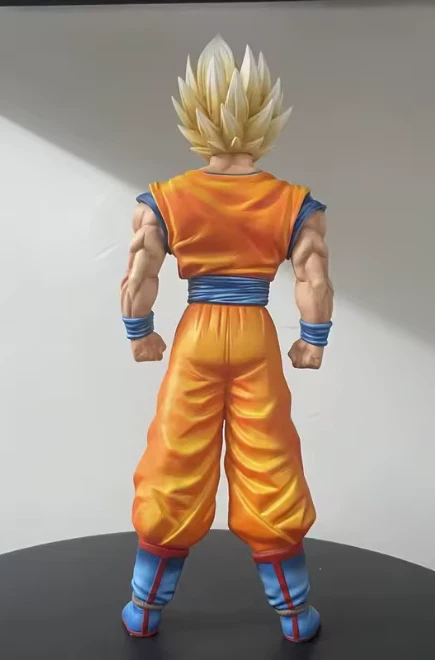 Dragon Ball Z Goku Super Saiyan Figure Statue | DBZ Collector Model NEW - Immagine 3 di 3
