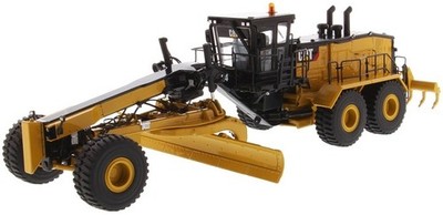 DIECAST MASTERS, CATERPILLAR 24M Grader mit Aufreißer und Metallbox, 1/50, DC...