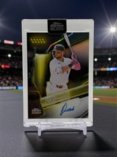 2026 Topps Chrome Black CBA-EQ Edgar Quero (RC) Gold Refractor Auto /50