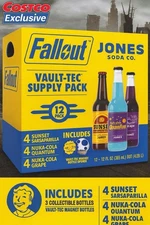 Fallout × Jones Soda Vault-Tec Supply Pack (12-Pack, Collectible, Sealed)