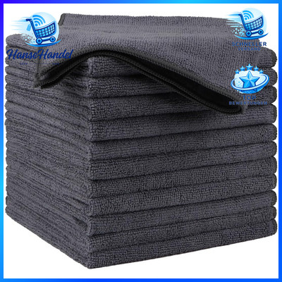 Mikrofaser-Reinigungstücher 12er-Pack 40,6 x 40,6 cm Ultra Saugfähig Fusselfrei