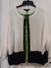 Women's Ming Wang Jacket Size 3X Brand New With Tags