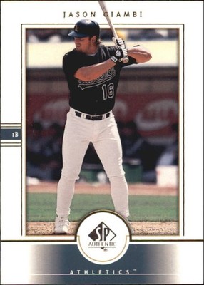 2000 Upper Deck SP Authentic Baseball ''Main Set'' Cards