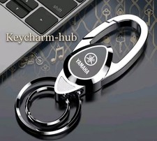 Yamaha Logo Keyring High-Quality Stainless Steel Accessory