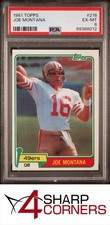 1981 TOPPS #216 JOE MONTANA RC 49ERS HOF PSA 6