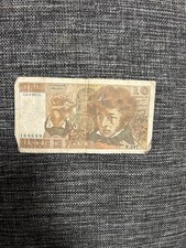 Frankreich 10 Francs Banknote Hector Berlioz 1977