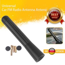 8cm Auto Dach Kurz Stab Antenne Carbon Design Radio Adapter Fuß DAB Universal