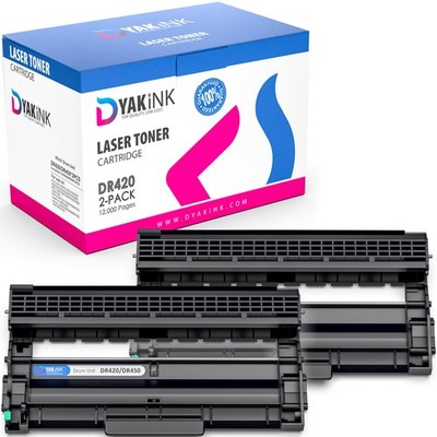 DR420 Drum Unit, for Brother DR420, Works with Brother HL-2130, HL-2240, HL-2...