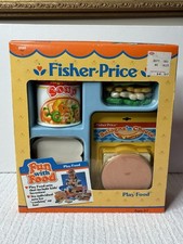 Vintage 1987 Fisher Price Fun with Food SOUP  SANDWICH 2130 NEVER PLAYED